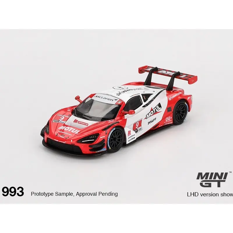 Mini GT 1:64 McLaren 720S GT3 Evo Pfaff Motorsports 2024 IMSA Laguna Seca, Model Cars, Miniature Car Diecast Toys