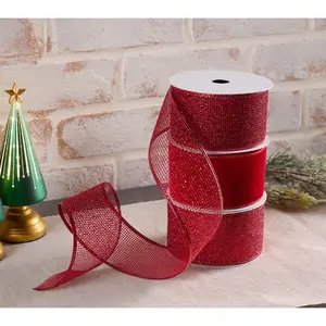 Set of 3 2.5" x 15' Ribbon Set by Valerie