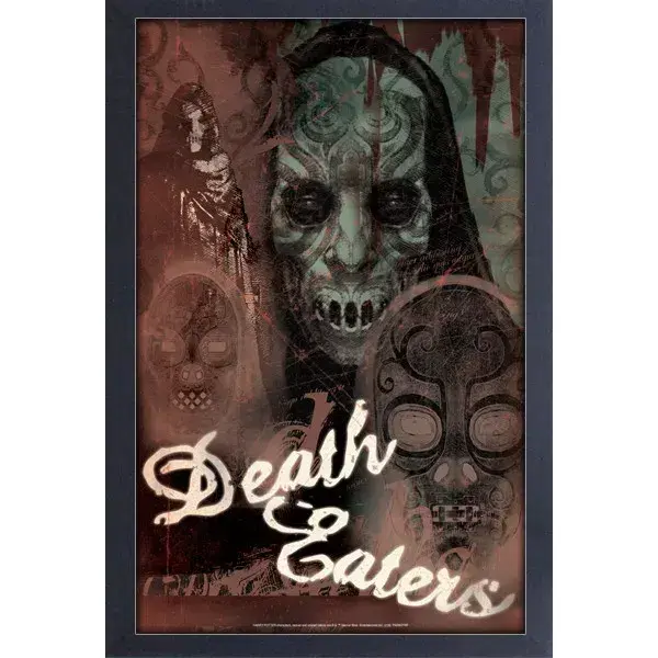 Harry Potter Death Eaters Gelcoat Poster Movie Gift Magic Hogwarts! Funny Poster, Fun Poster, Wall Decor