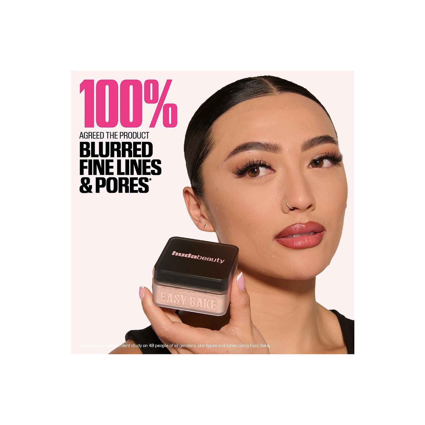 Huda Beauty Easy Bake Loose Powder in Cherry Blossom Cake Huda Beauty Easy Bake Loose Powder in Cherry Blossom Cake