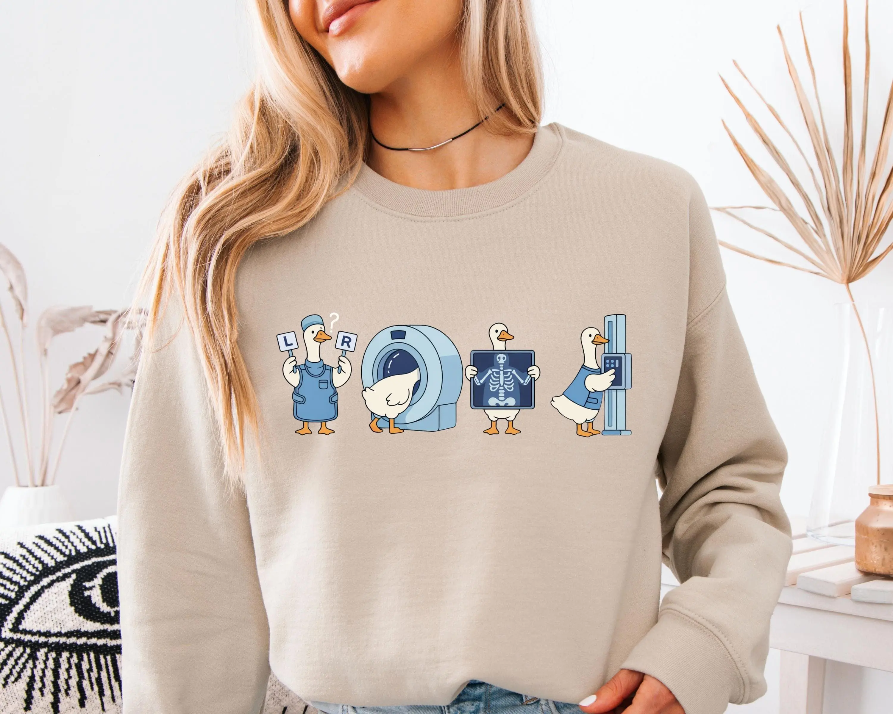 Radiologic Technologist T-Shirt or Sweatshirt, Rad Tech Goose Crewneck, Rad Tech Gifts, , Radiology Gift