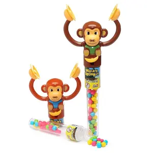 Wacky Monkey Candy Filled Banging Cymbals Monkey Toys: 12-Piece Box Wacky Monkey Candy Filled Banging Cymbals Monkey Toys: 12-Piece Box
