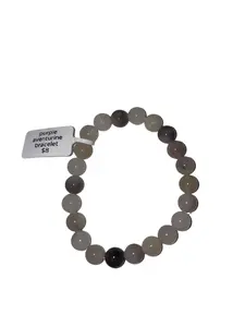 Purple Aventurine Bracelet (Sphere Beads)