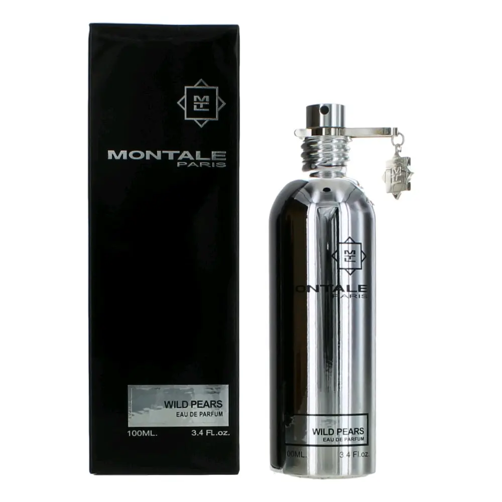 Montale Wild Pears Eau de Parfum for Women, Concentrated Aromatic Fruity Scent with Pineapple & Coconut, 3.4 oz EDP Spray, Spray Bottle, Melon, Tea