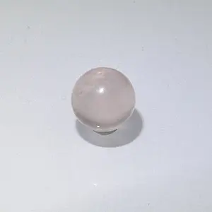 Beautiful natural pink crystal ball  guan