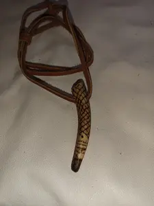 Antler point necklace (rattlesnake)
