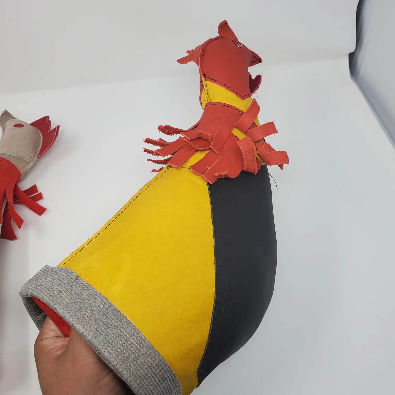 Leather Rooster Handling Dummy – Poultry Training Aid – Farm Tool  oultry Handling Dummy (Rooster) – Leather Mona para Gallos