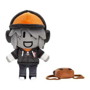 New Builderfan Plushie Plush Doll Toy 18CM Cartoon Cute Soft Builder Plush Dolls Toy Game Periphery For Kid Festival Gift