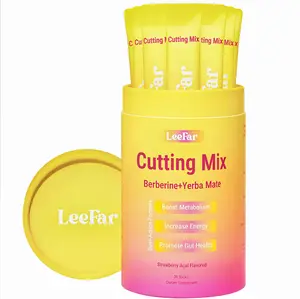 LeeFar Cutting Drink Mix – | BR Strawberry Açaí Flavor – | (30 Servings)
