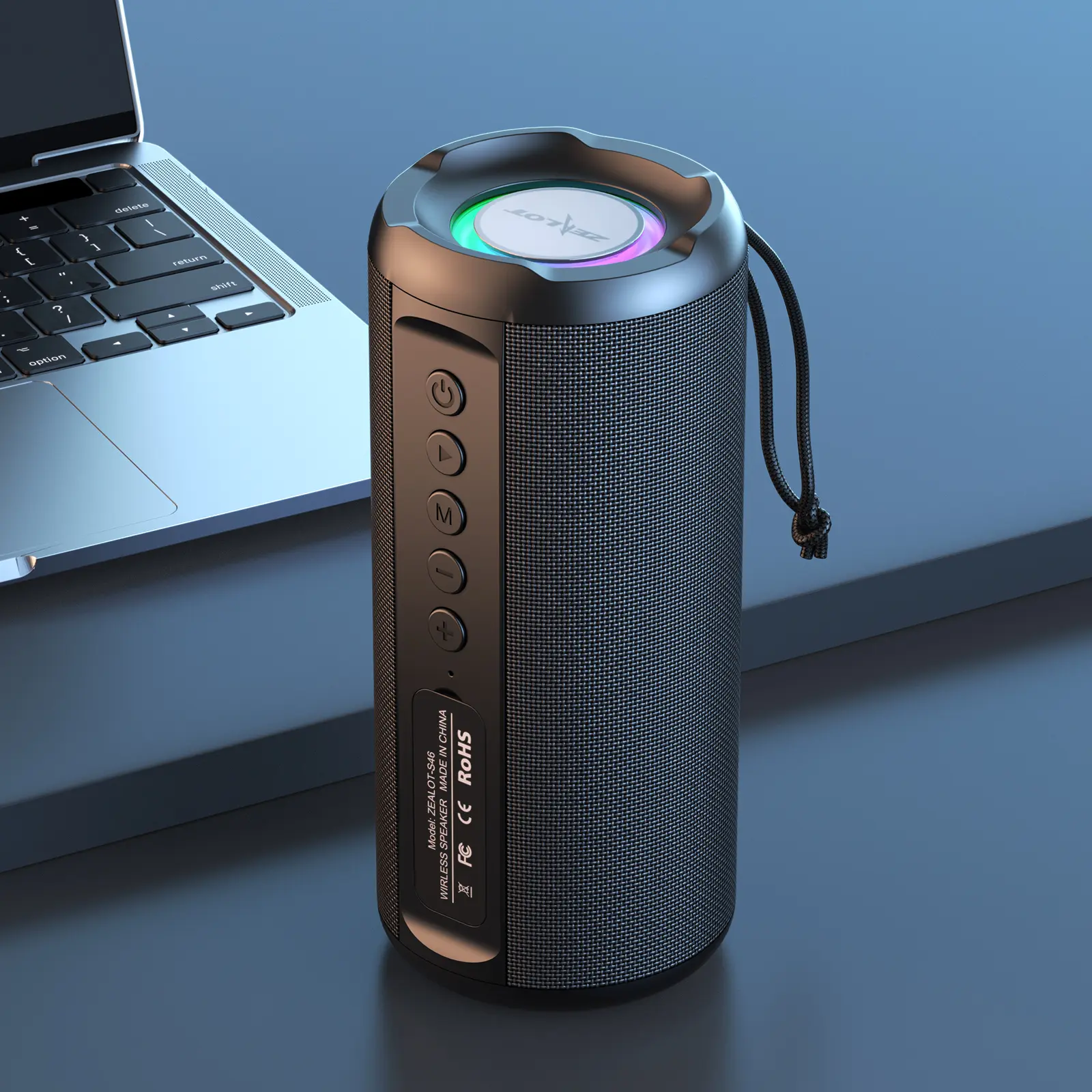 【ZEALOT】Portable wireless speaker with 10W, high fidelity sound and ...