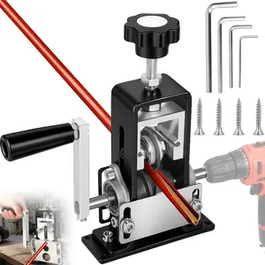 Manual and Electric Drill Operable Wire Stripping Machine Gauge Wire 0.06-1 inches for Scrap Cable Removal & Cutting Hardware
