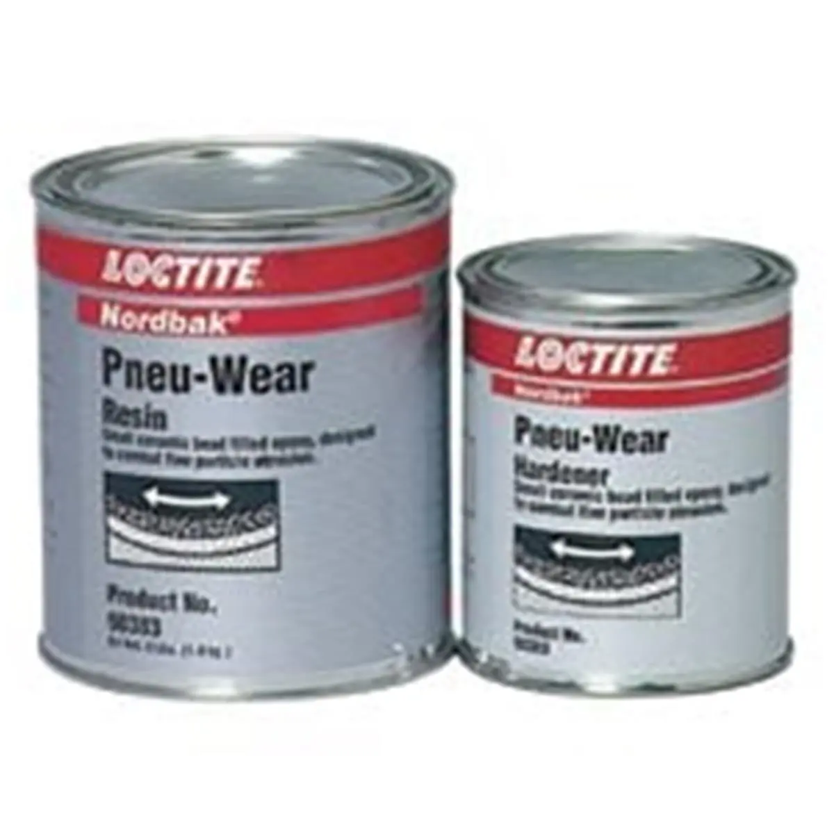 Loctite 442-98383 Anti-Wear Trowelable Kit - 15000 psi, 250.0 degrees F Max Temp, 3 lbs, 90.0 Shore D Fine Abrasion Coating for Automotive & Motorcycle Maintenance
