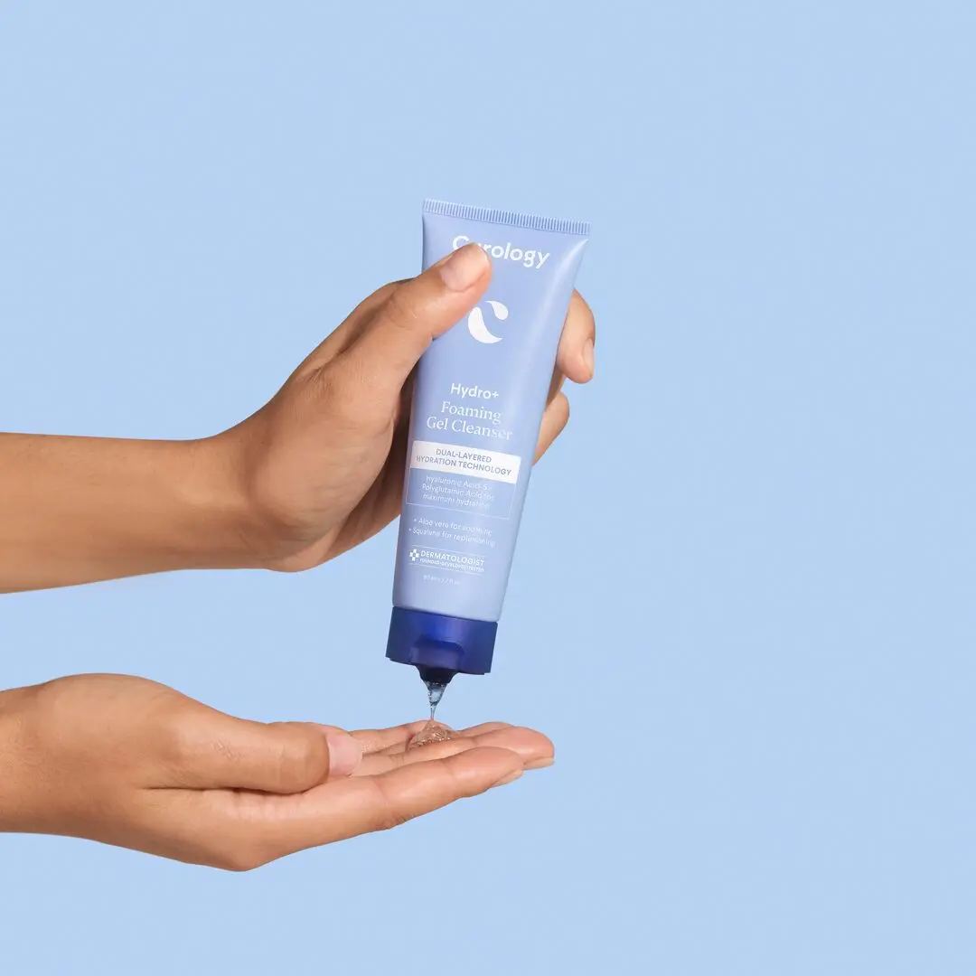 Curology Hydro+ Foaming Gel Cleanser | Hyaluronic Acid + Squalane | Hydrating Face Wash that Doesn't Strip Skin Aloe Aloe Vera