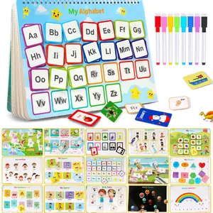 32 and 35 Themes Educational Toy- Montessori Toys -  Learning Materials Gifts Dinosaur Alphabet Arts and Crafts  Learning Activities for  Ages 4 5 Birthday and Christmas Gifts Teaching Supplies Stationery Set Teaching Supplies Lettering