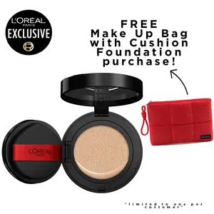 [New & Exclusive]:  Infallible Cushion Foundation, Weightless Buildable Coverage, 24H Longwear, Waterproof & Transfer-Resistant, Safe for all Skin Types,L'Oréal Paris