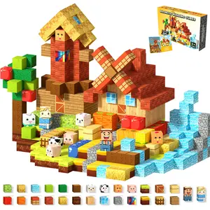 Magnetic Building Blocks 100/150pcs – Strong Magnetic Blocks & Tiles Set, Interlocking Building Block, STEM Montessori Cubes, Sensory Construction Toys for 3-8 Year Old Boys and Girls, Christmas Birthday Gift