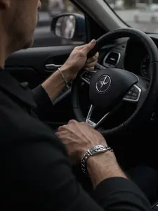 2026 New Punk Cross Bracelet for Men, Personalized Mixed Unisex Wristband, Gift Trendy Bangle, Suitable for Daily Wear, Holiday Gift, Fashionable Bangle