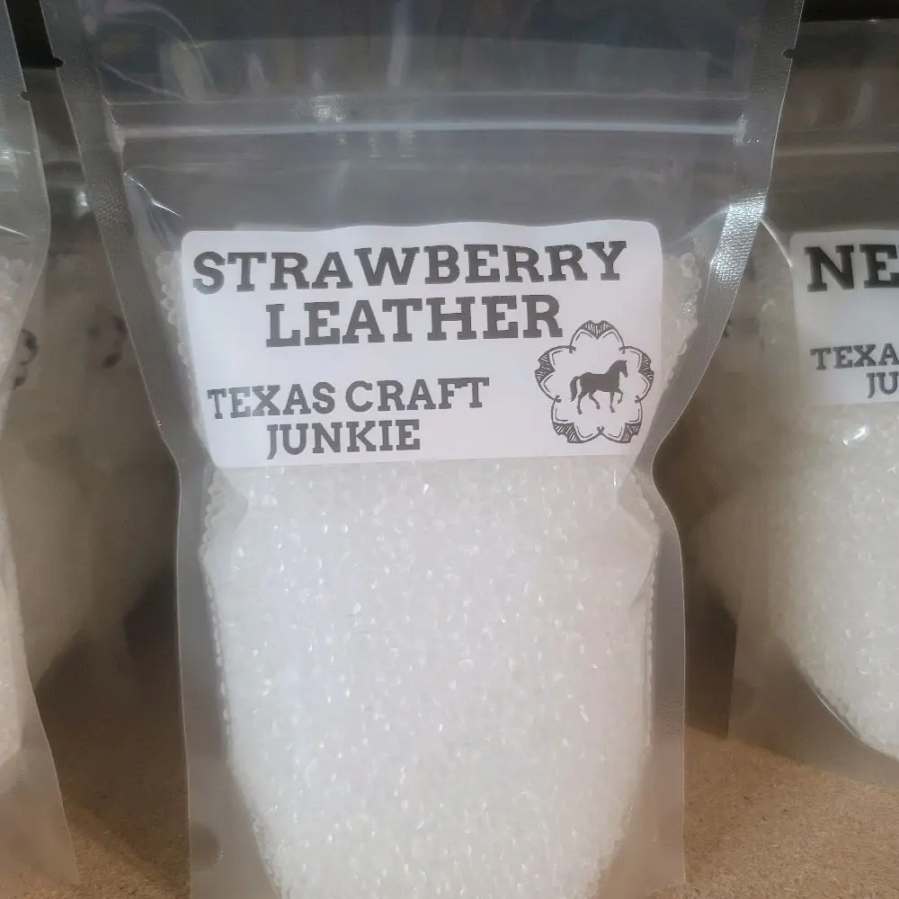 Strawberry Leather Scented Aroma Beads