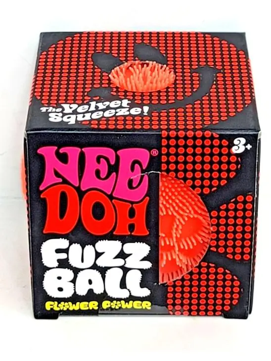 Nee Doh stress relievers Fuzz Flower power