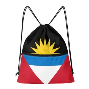 Antigua Drawstring Zipper Bag