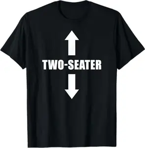 Vintage Two Seater Arrows Funny College Humor Shirt, Funny Mens T-Shirt, Sarcastic Shirt For Men, Funny Saying Shirts, Cool Gift for Him Graphic tees
