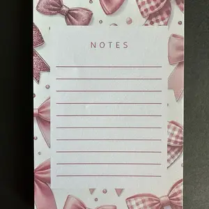 4x6 inch Custom Notepads with 25 Pages - Perfect for Notes and Reminders