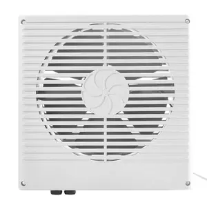 7.5-Inch Room to Room Fan, Through Wall Fan with AC Motor Bi-directional Adjustable Wind, 180 CFM Ventilation Quiet Exhaust Vent for Kitchen, Living Laundry Room, Workshop