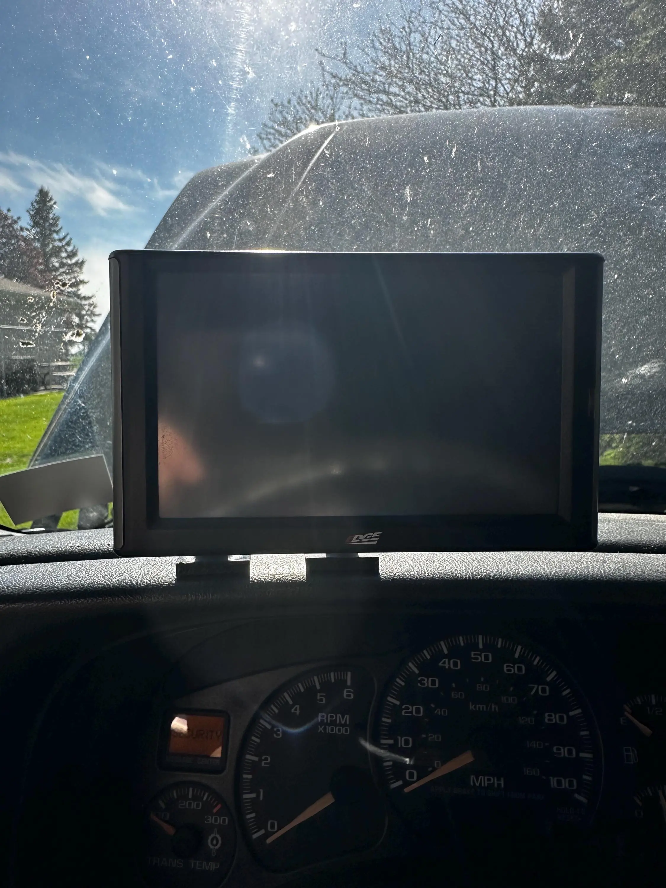 Tall & Stubby Options Car Dashboard Mount for Edge CTS2, CTS3, SCT X4 Monitors - Truck Accessories for 99-07 Chevy/GM Trucks, 99-04 Ford F-250 (Tall Only Fit)