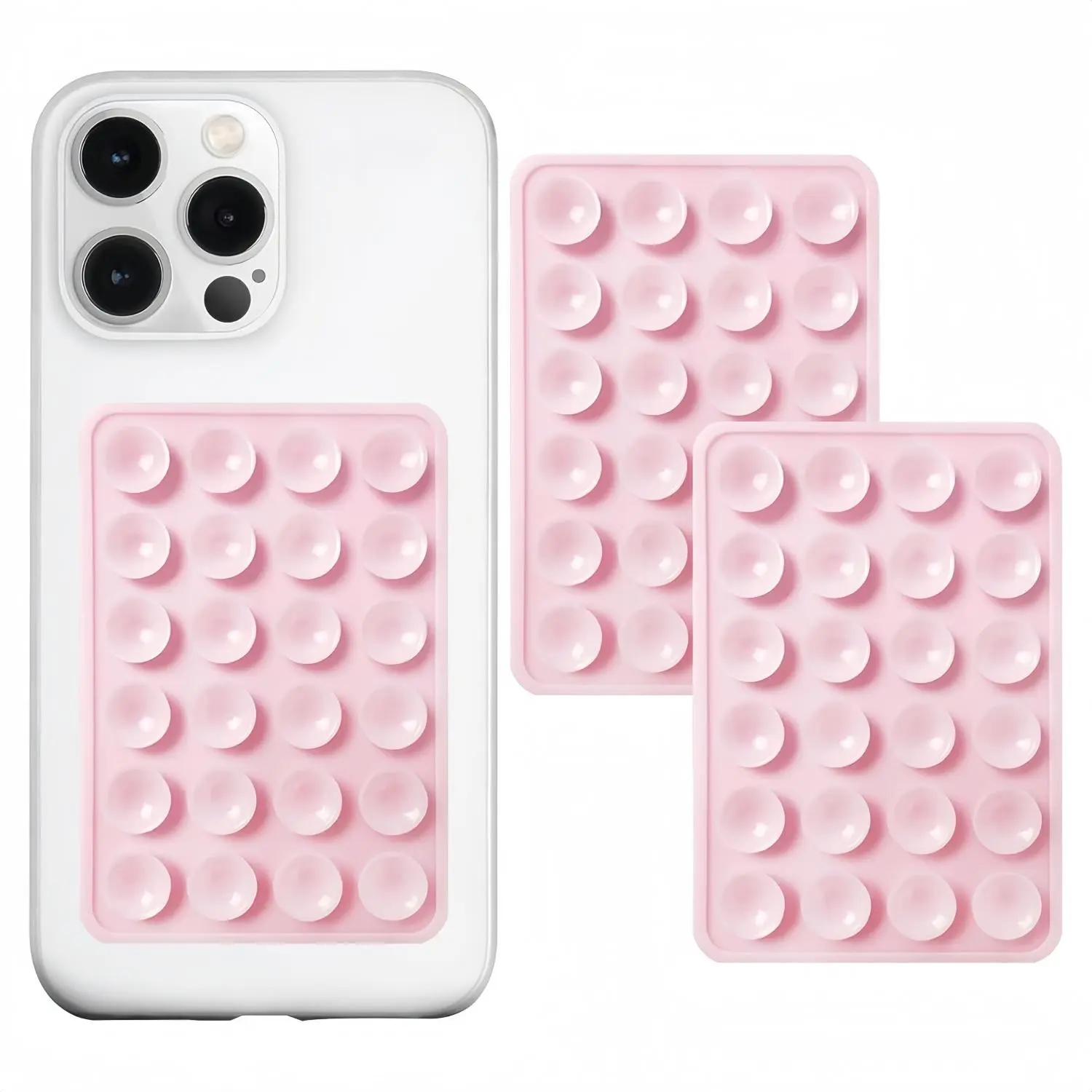 Silicone Phone Suction Cup Stand, Phone Holder, Phone Accessories for Selfies & Content Creation, Mount, Cellphone, Cell Phone Mount, Vacuum Phone Holder