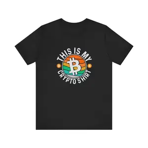 Crypto Shirt Tee, Unisex Jersey Shirt