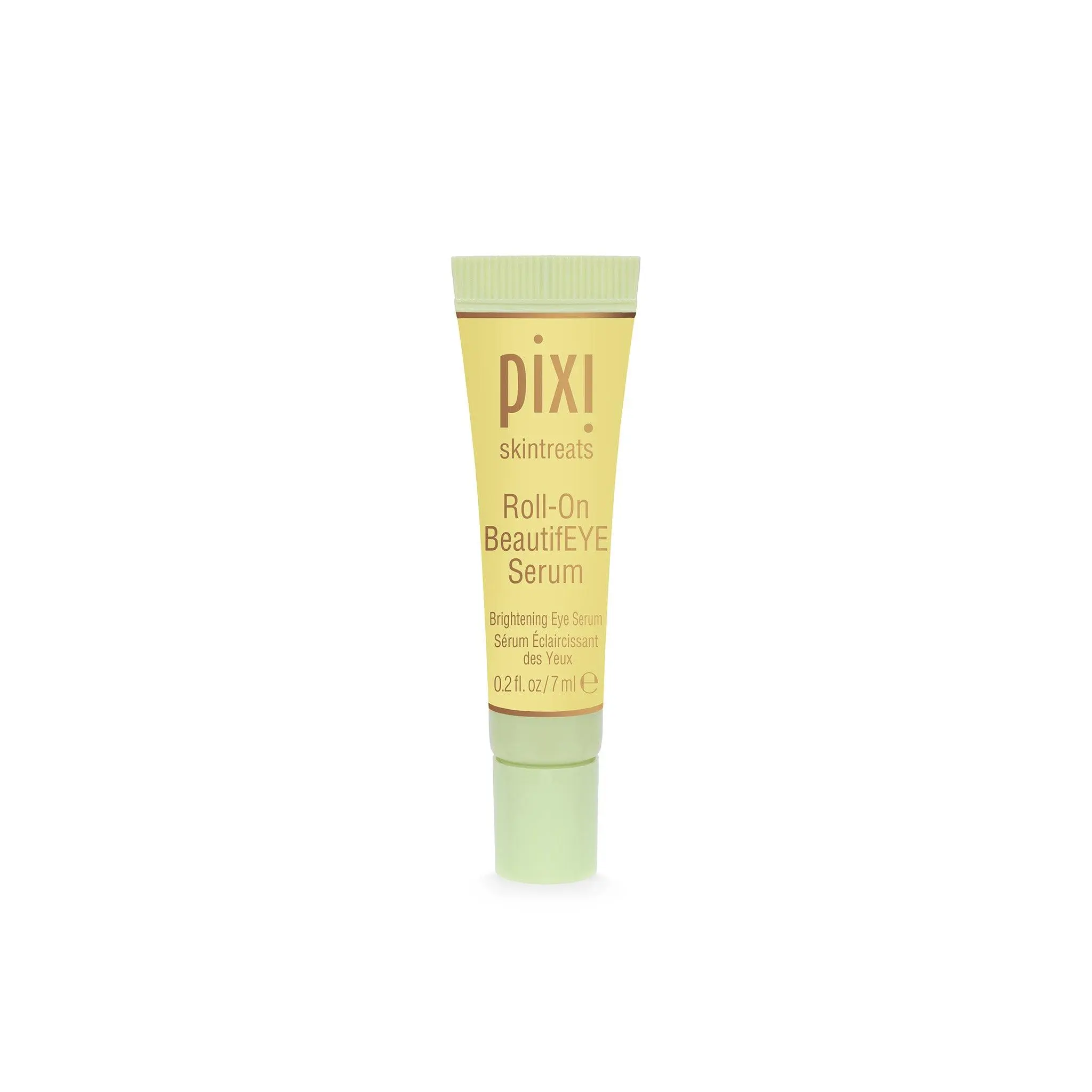 Pixi Roll-On BeautifEYE Serum, Petite Size, Vegan Under Eye Brightener, Brightening Hydrating Eye Cream for Selfcare
