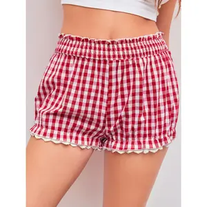 Cider [size 2-10] Mid Rise Gingham Bloomers