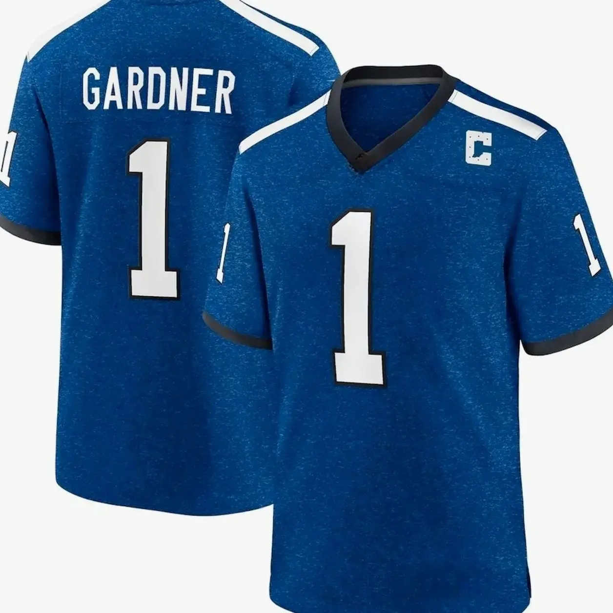 Unisex Football inspired by Gardner 1 Fashion Alternate 2 Indiana Nights Game Jersey - Heather Royal