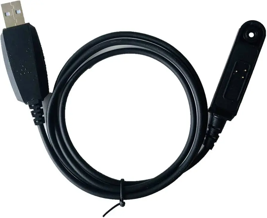 USB Programming Cable for UV-9R Pro, Durable Accessory for 2-Way Radio Communication Devices