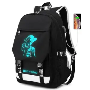 BigBag BP-10 Fluorescent Logo Pirate Backpack