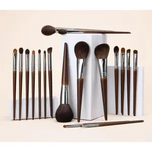Hourglass Makeup Brush Set & Kit Include Powder Foundation Concealer Lip Blusher Bronzer Eyeshadow Eyeliner Highlight