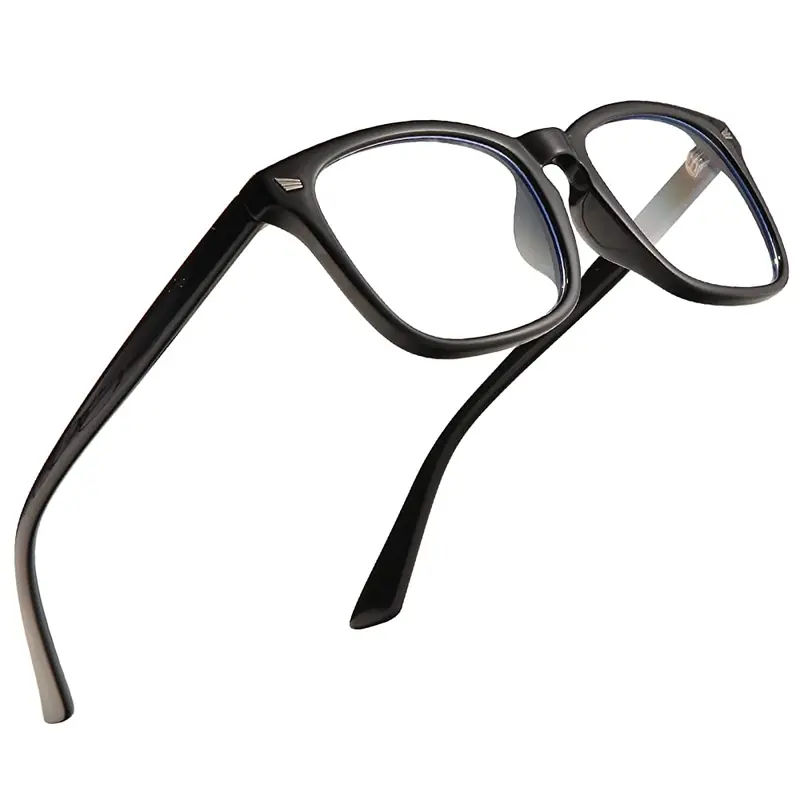 resjok Unisex Blue Light Blocking Reading Glasses (Single Item) - 70g Rectangle PC Polycarbonate Frame, Flexible Floral Design, Lightweight Anti-Glare Lenses, True Color Restore, Reduces Discomfort, Work Under Scent Lights, Laptop Use