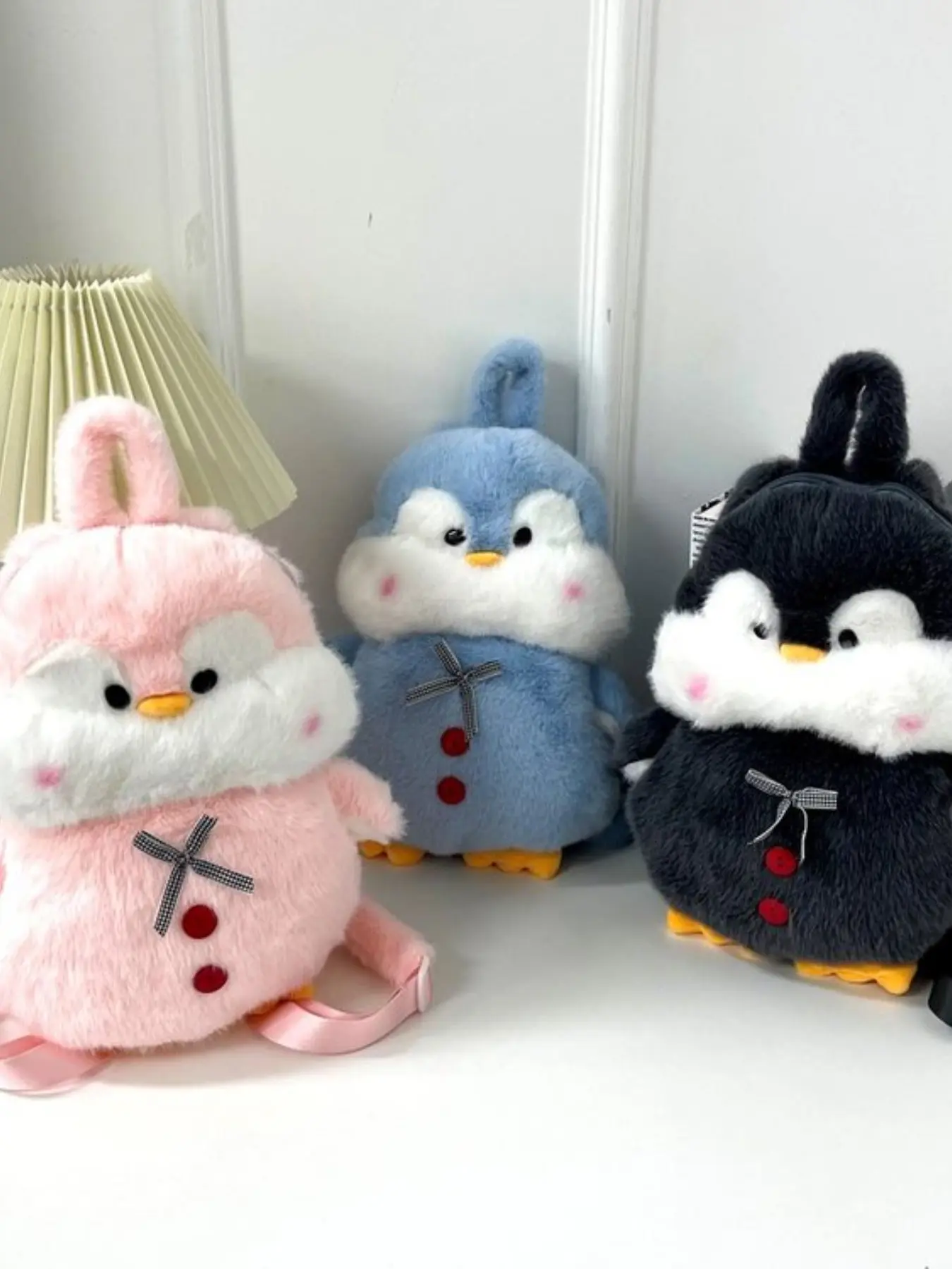 Cute Cartoon Penguin Backpack, Lightweight School Bag, Casual Daily Use, Perfect Gift for Friends and Family, Fashionable Crossbody Bag
