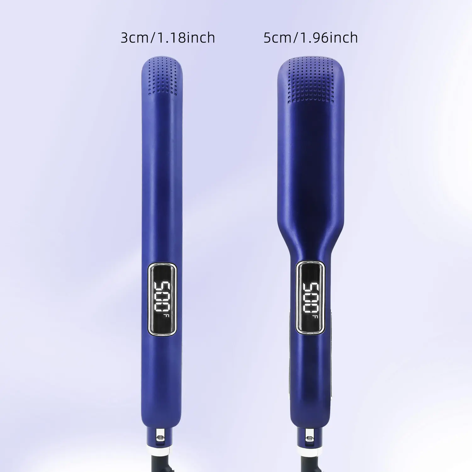 RUCHA Hair Straightener, 500°F High Heat Flat Iron with LCD Display for Salon-Perfect Smoothing and Professional Straightening Results, Uk Plug, High-Temperature Performance, Salon-Level, Customizable Heat Settings