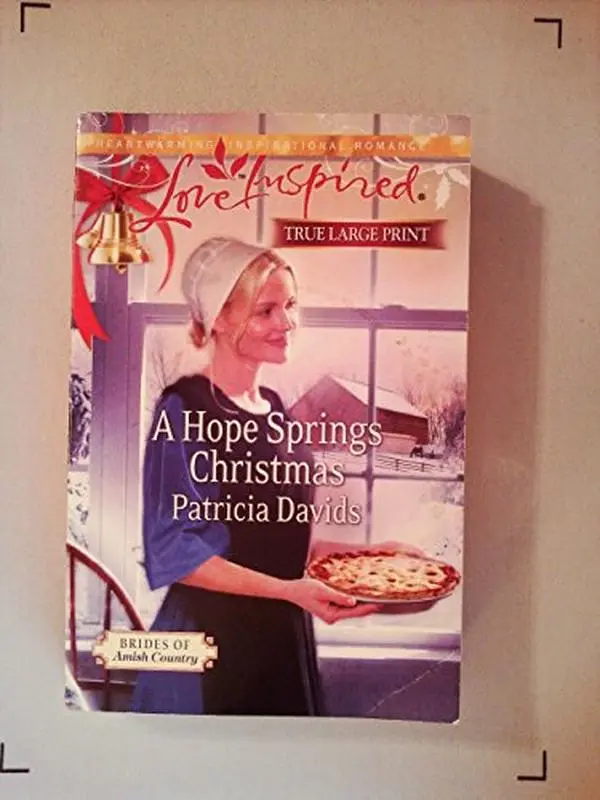 USED-A Hope Springs Christmas : Brides of Amish Country (Love Inspired LARGE PRINT) by Patricia Davids (Paperback)