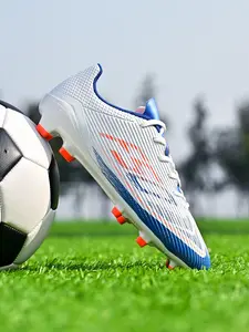 New Breathable Football Shoes Fg/ag Long Nails Artificial Grass Suitable for Training and Matches All-Season Anti-Slip Sports Shoes Football Boots