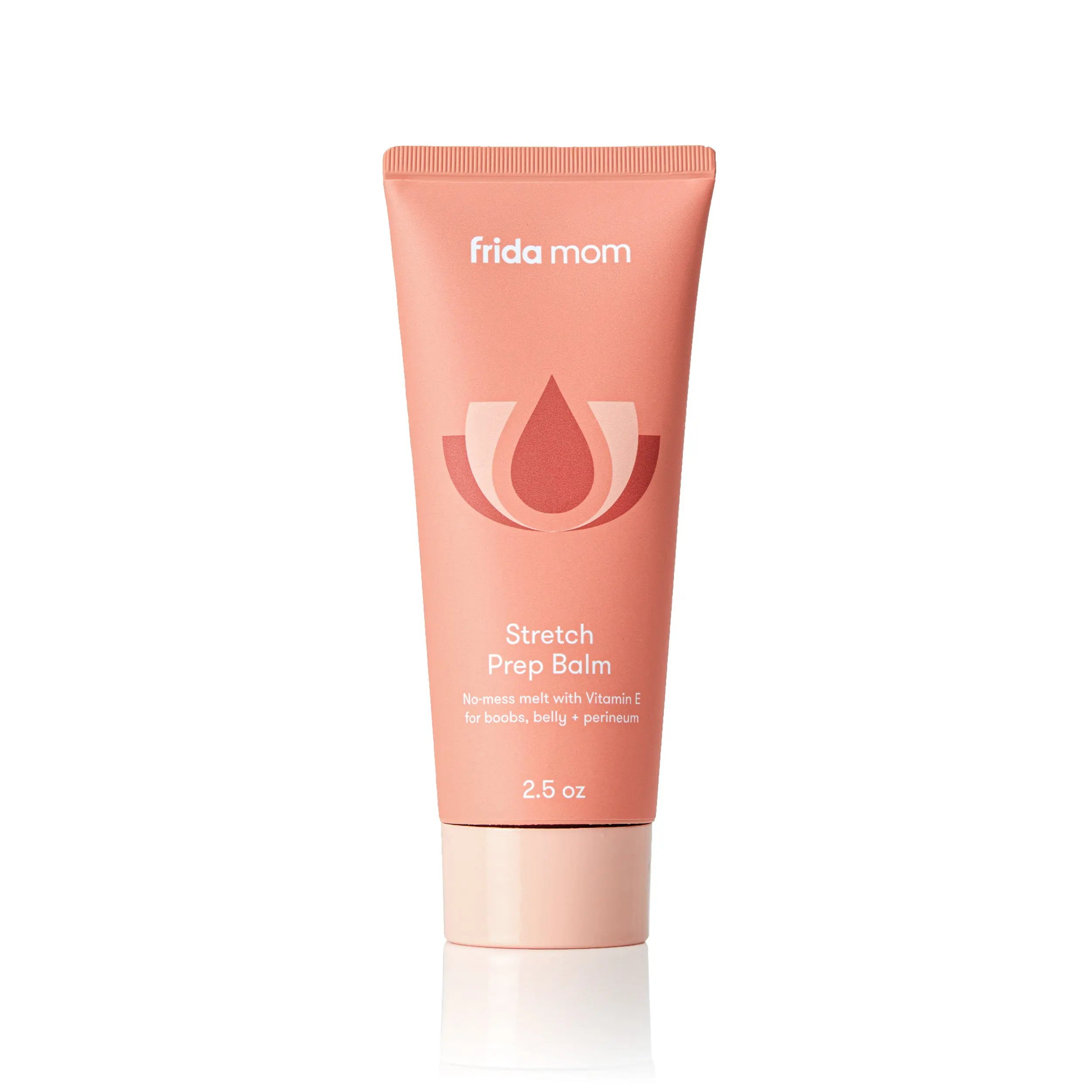Frida Mom Stretch Prep Balm for Stretch Marks & Perineum 2.5 oz - Nourishing Emollient with Vitamin E for Elastic Skin Support