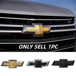 A set of Chevrolet car front hood logos and rear trunk stickers, suitable for Classic Cruze, Malibu XL, Spark, Trax, Captiva, Sail, Aveo, and Cruze