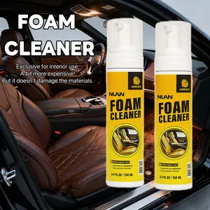 NUAN Interior Foam Cleaner – For Leather Seats, Plastic Panels, & Headliner LP513