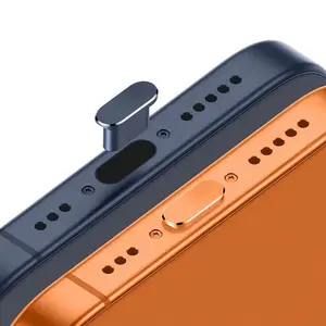Metal Dust Plug for iPhone 17 Pro Max, 17 Air, 17 Pro, Typ-C Universal Charging Port Protector, Dustproof Protector, Anti-Dust Protective Cover for Apple Phones, Cellphone, Smartphone, Accessories