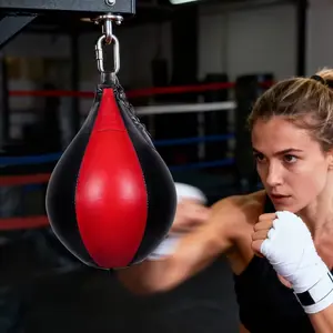 Boxing Speed Ball, Hanging Pear Shape Reaction Ball, Home Fitness Sandbag, Gym Drawstring Ball, Essential Workout Gear