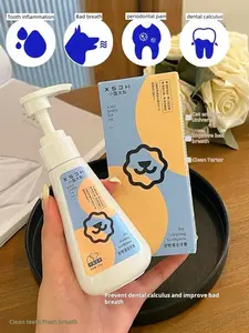 Pet Dental Cleaning Toothpaste - Alcohol-Free, Non-Irritating, for Dog and Cat Bad Breath, Plaque & Tartar - 4.23 oz