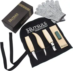 Wood Whittling Kit for Beginners Razor Sharp Wood Carving Knife Set Whittling Knife for Kids and Adults (8 Pieces)