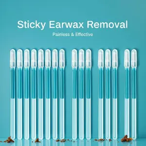 Ear Cleaning Tool Stick Earwax Remover Sticks Ear Pick for Adult Spiral Ear Wax Removal Tool Ear Scoop Earwax with DustCover Packaging Earpick Flashlight Ear Canal Cleaner