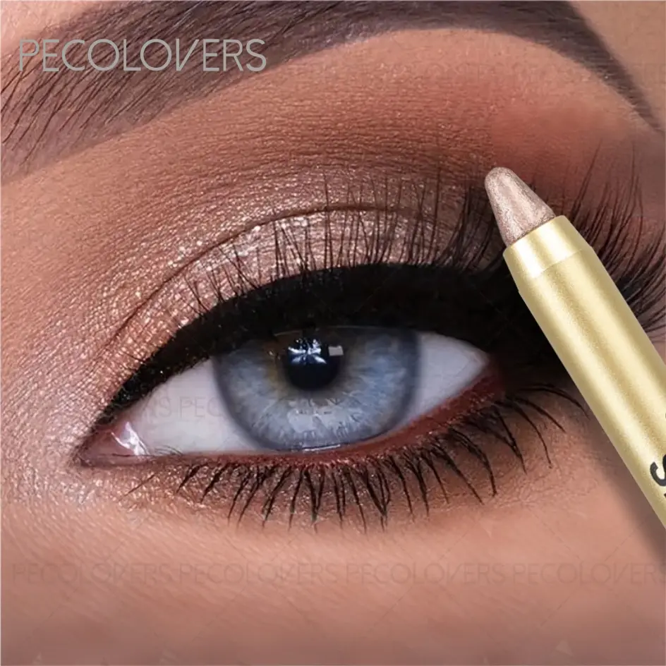 1pc Long-Lasting, Waterproof Eyeshadow Stick,Dual-Ended Eye Shadow Stick,Ideal for Beginners，Perfect for Music Festivals,Eye Makeup Product,Eyeshadow Pencil Crayon
